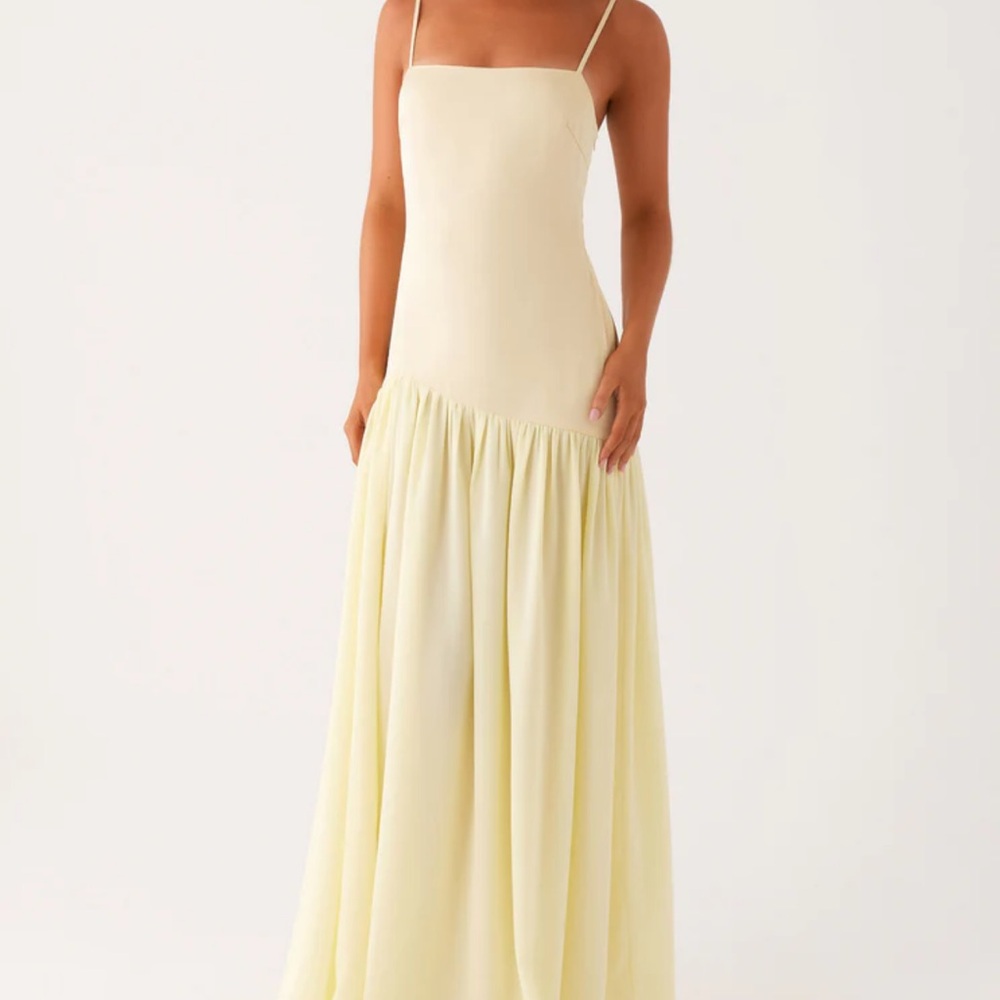 Peppermayo Exclusive - Asteria Maxi Dress - Yellow - Picture 3 of 4